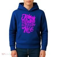 Jesus Is The Way The Truth And The Life Kids Hoodie thumb 4