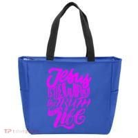 Jesus Is The Way The Truth And The Life Tote Bag thumb 0