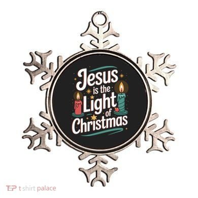 Jesus Is The Light Of Christmas Ornament