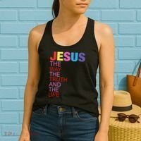 Jesus Is The Way The Truth And The Life Women's Tank Top thumb 2