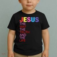 Jesus Is The Way The Truth And The Life Toddler T-Shirt thumb 2