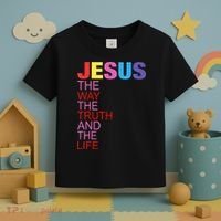 Jesus Is The Way The Truth And The Life Toddler T-Shirt thumb 3
