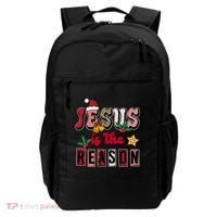Jesus Is The Reason Christmas Holiday Backpack thumb 0