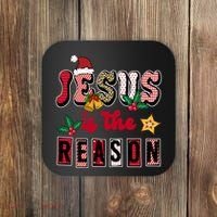 Jesus Is The Reason Christmas Holiday Coaster thumb 0