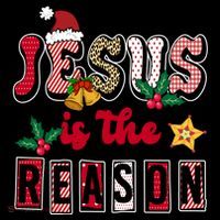 Jesus Is The Reason Christmas Holiday Coaster thumb 2