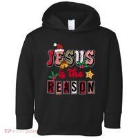 Jesus Is The Reason Christmas Holiday Toddler Hoodie thumb 0