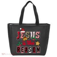 Jesus Is The Reason Christmas Holiday Tote Bag thumb 0