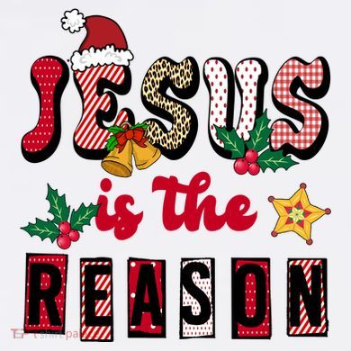 Jesus Is The Reason Christmas Holiday Comfort Colors Garment-Dyed Hooded Sweatshirt