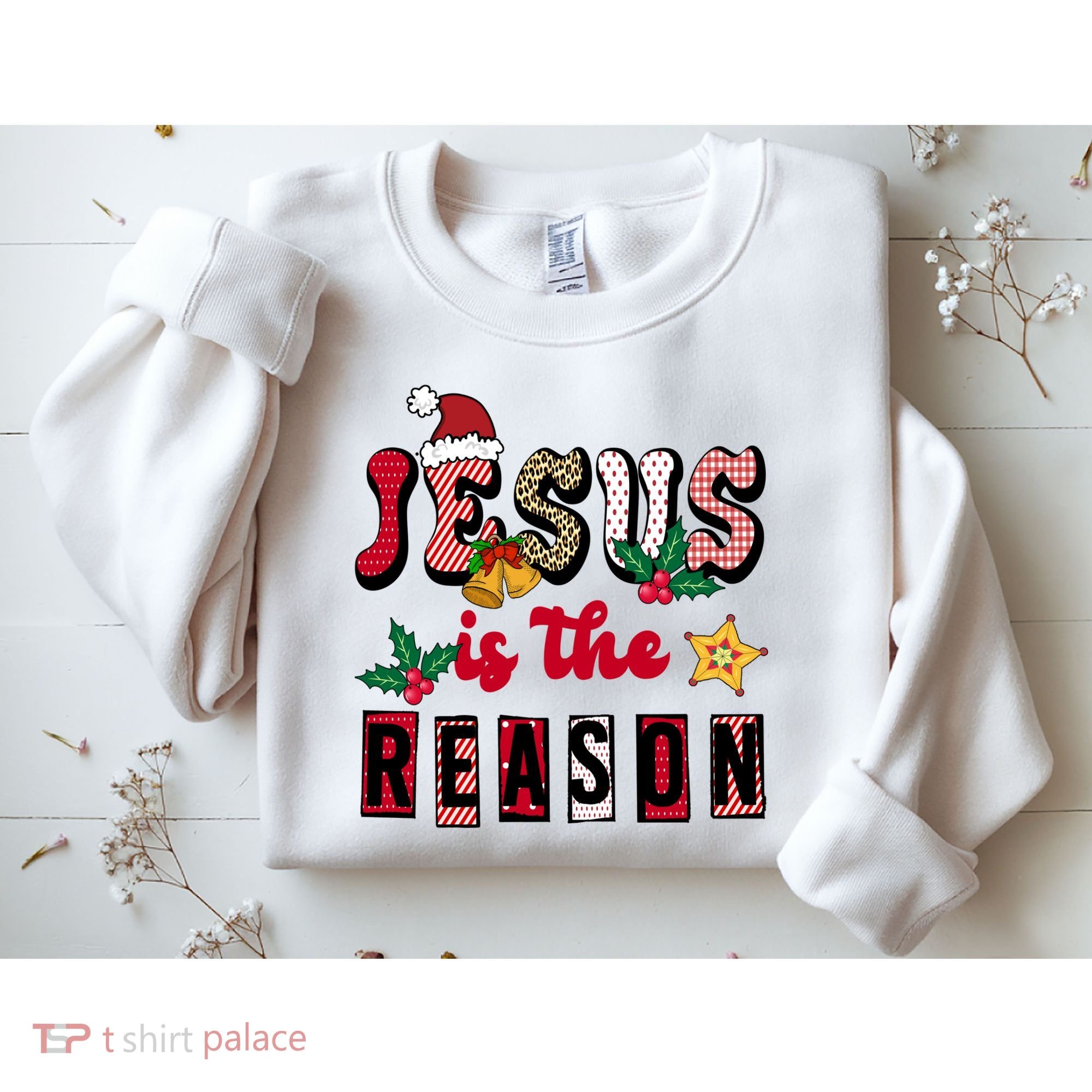 Jesus Is The Reason Christmas Holiday Sweatshirt