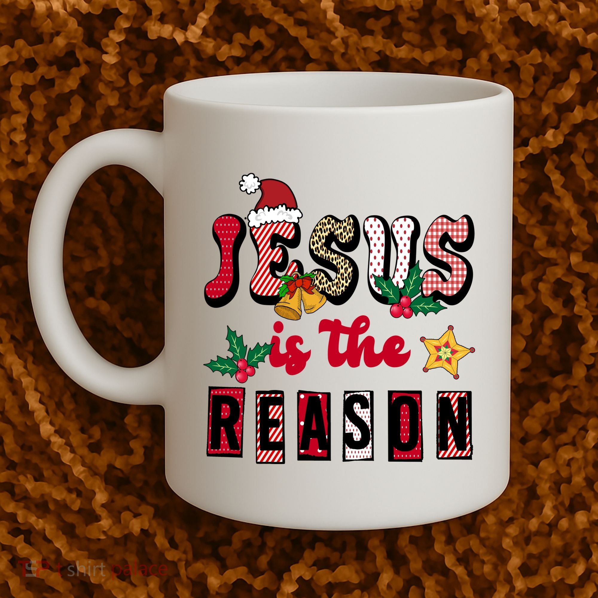 Jesus Is The Reason Christmas Holiday Coffee Mug