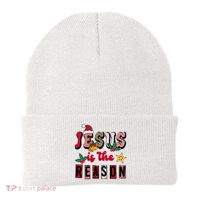 Jesus Is The Reason Christmas Holiday Beanie