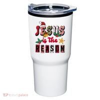 Jesus Is The Reason Christmas Holiday Tumbler thumb 0
