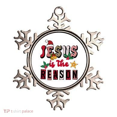 Jesus Is The Reason Christmas Holiday Ornament