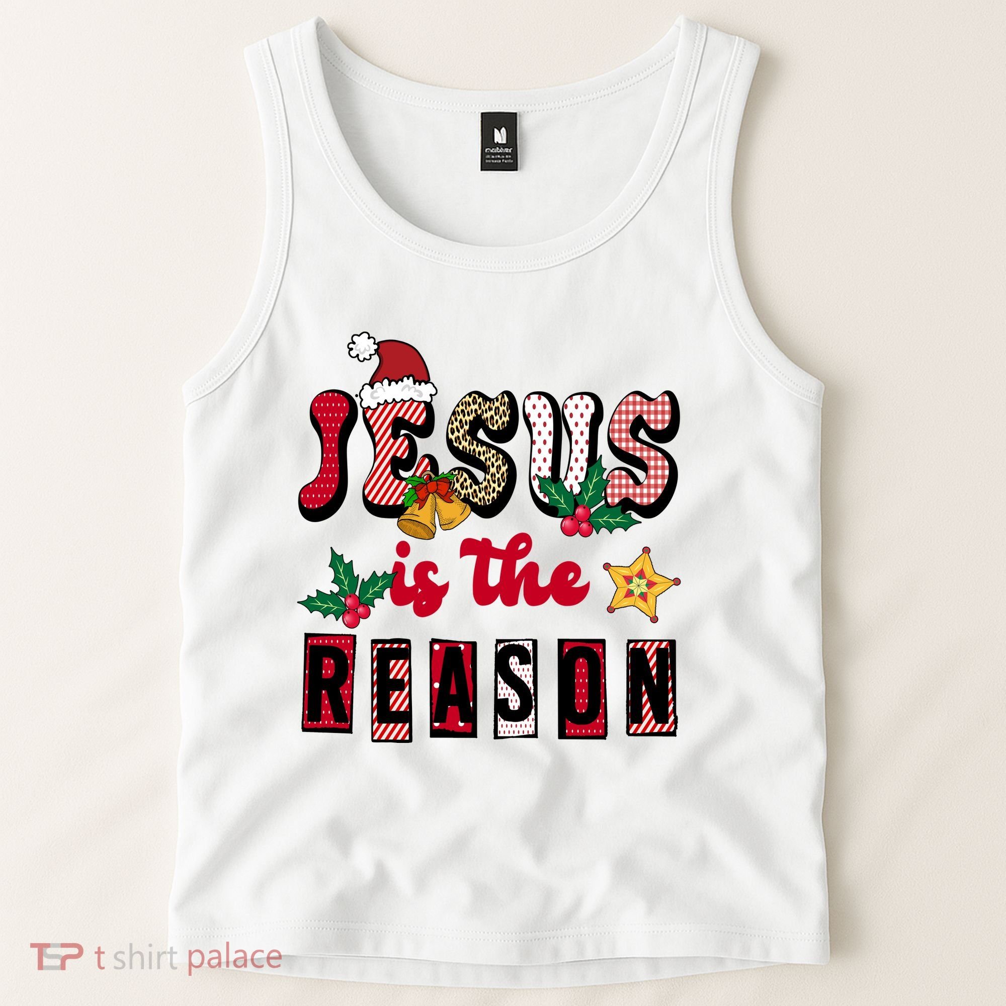 Jesus Is The Reason Christmas Holiday Tank Top