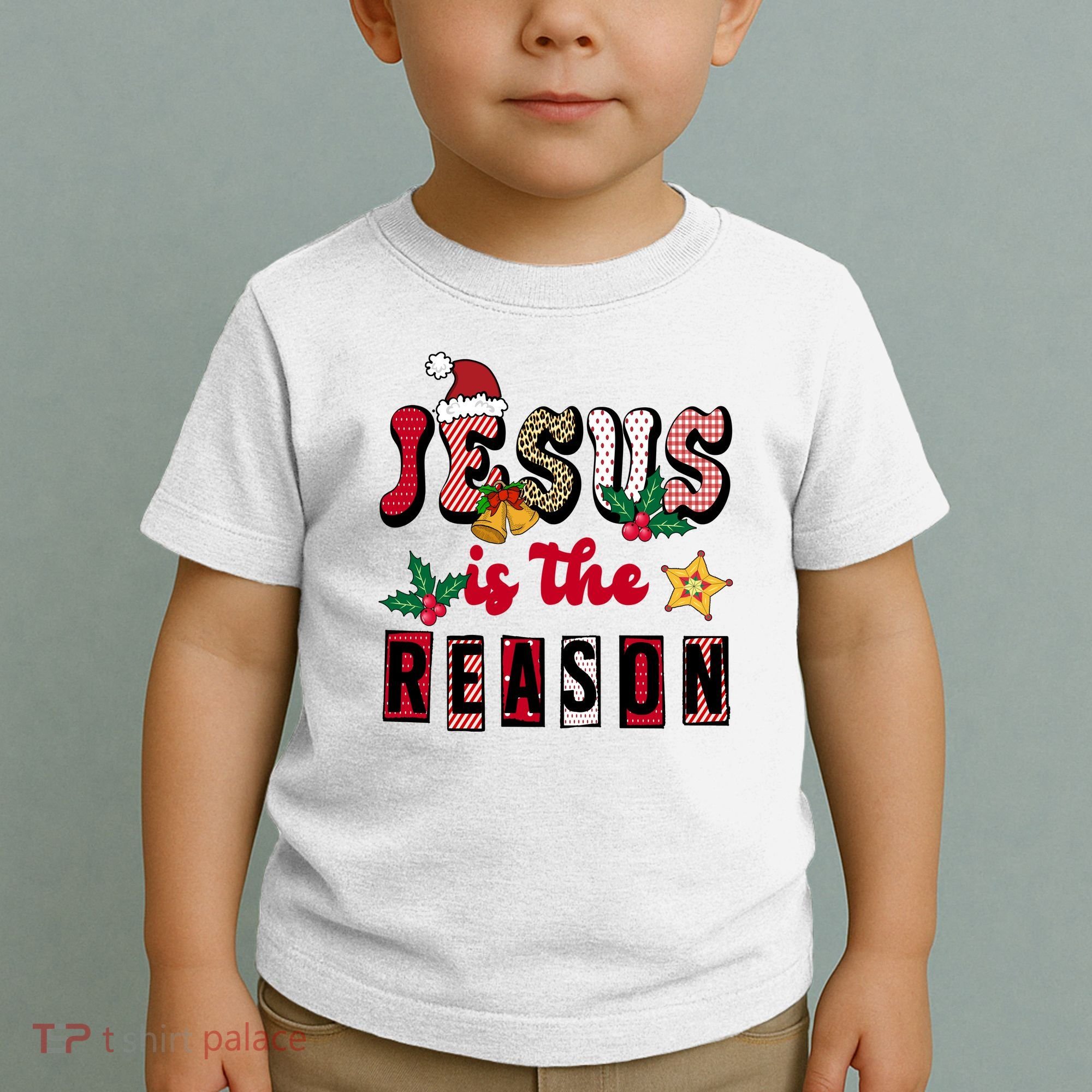 Jesus Is The Reason Christmas Holiday Toddler T-Shirt