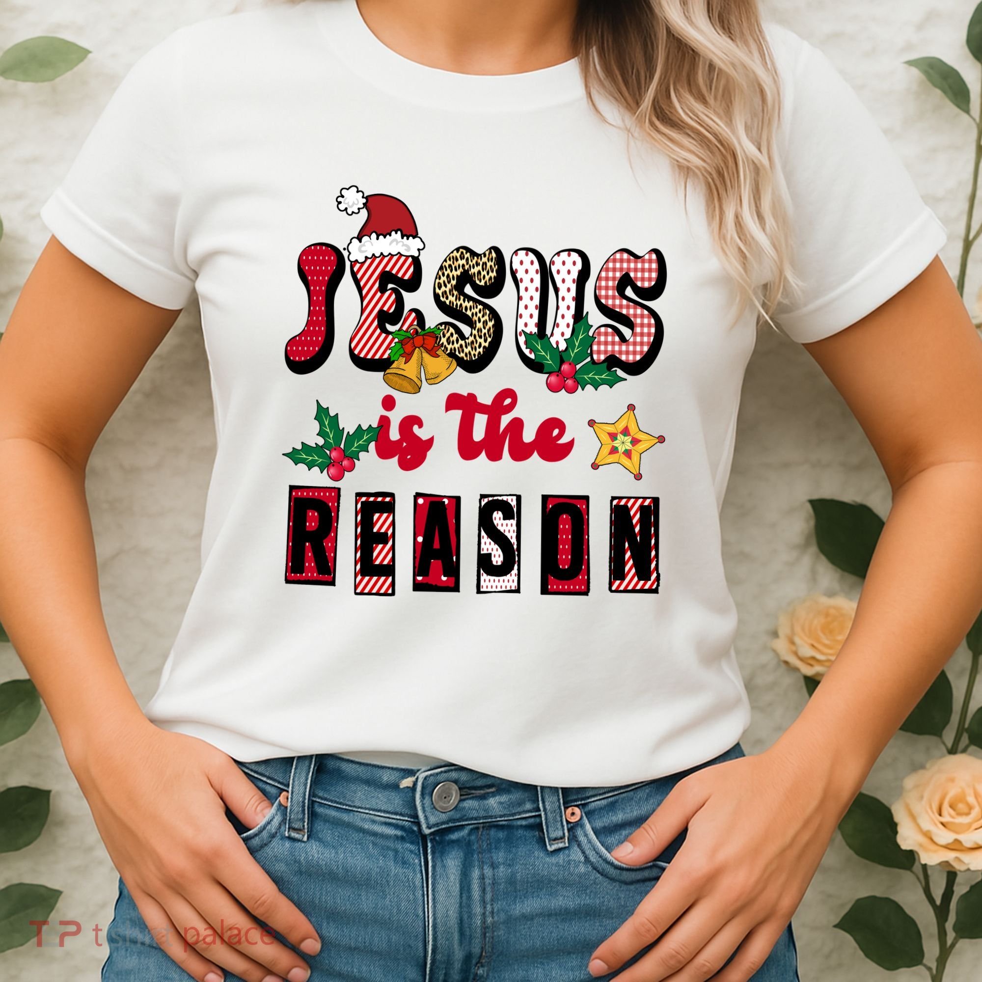 Jesus Is The Reason Christmas Holiday Women's T-Shirt
