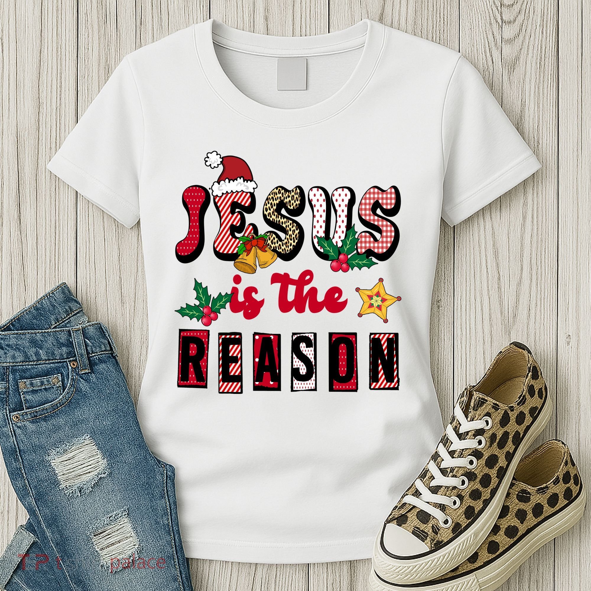 Jesus Is The Reason Christmas Holiday Women's T-Shirt