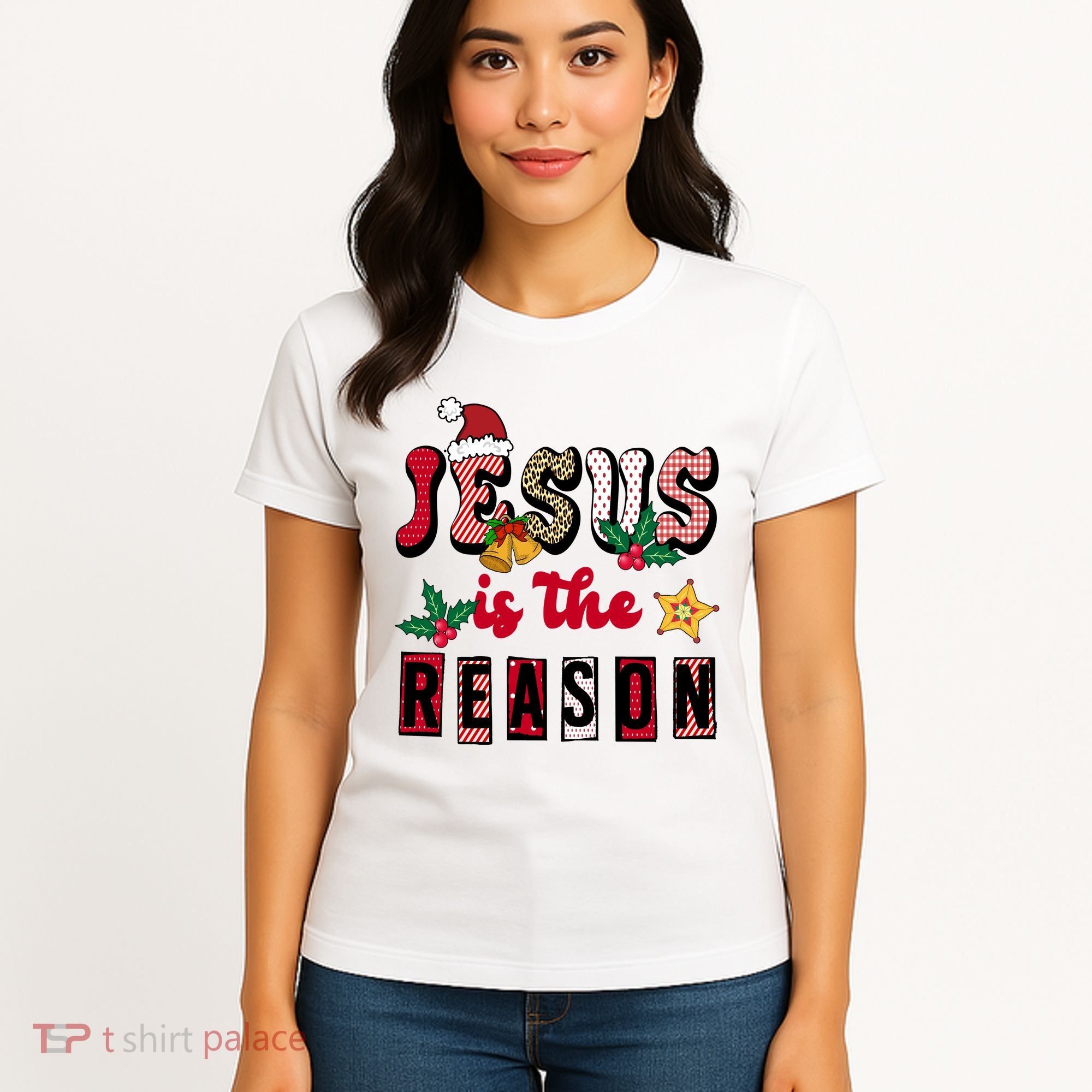 Jesus Is The Reason Christmas Holiday Women's T-Shirt