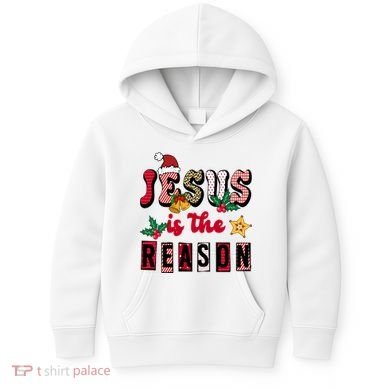 Jesus Is The Reason Christmas Holiday Kids Hoodie