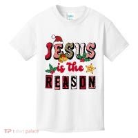 Jesus Is The Reason Christmas Holiday Kids T-Shirt thumb 0
