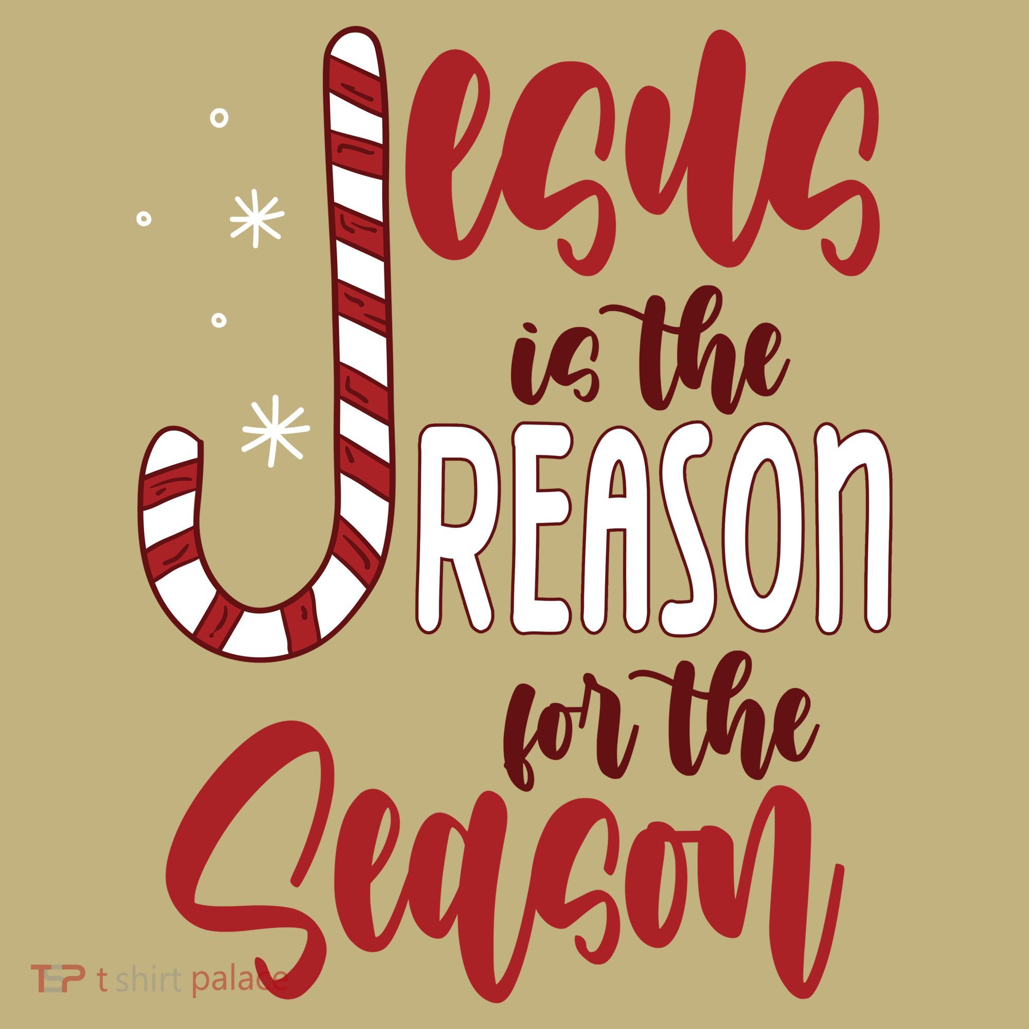 Jesus Is The Reason For The Season Candy Cane Christmas Sweatshirt