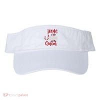 Jesus Is The Reason For The Season Candy Cane Christmas Visor thumb 0