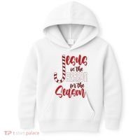 Jesus Is The Reason For The Season Candy Cane Christmas Kids Hoodie thumb 0