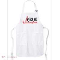 Jesus Is The Reason Candy Cane Christmas Apron thumb 0