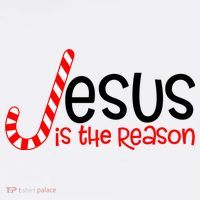 Jesus Is The Reason Candy Cane Christmas Women's Long Sleeve Shirt thumb 2
