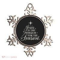 Jesus Is The Reason For The Season Christian Christmas Ornament thumb 0