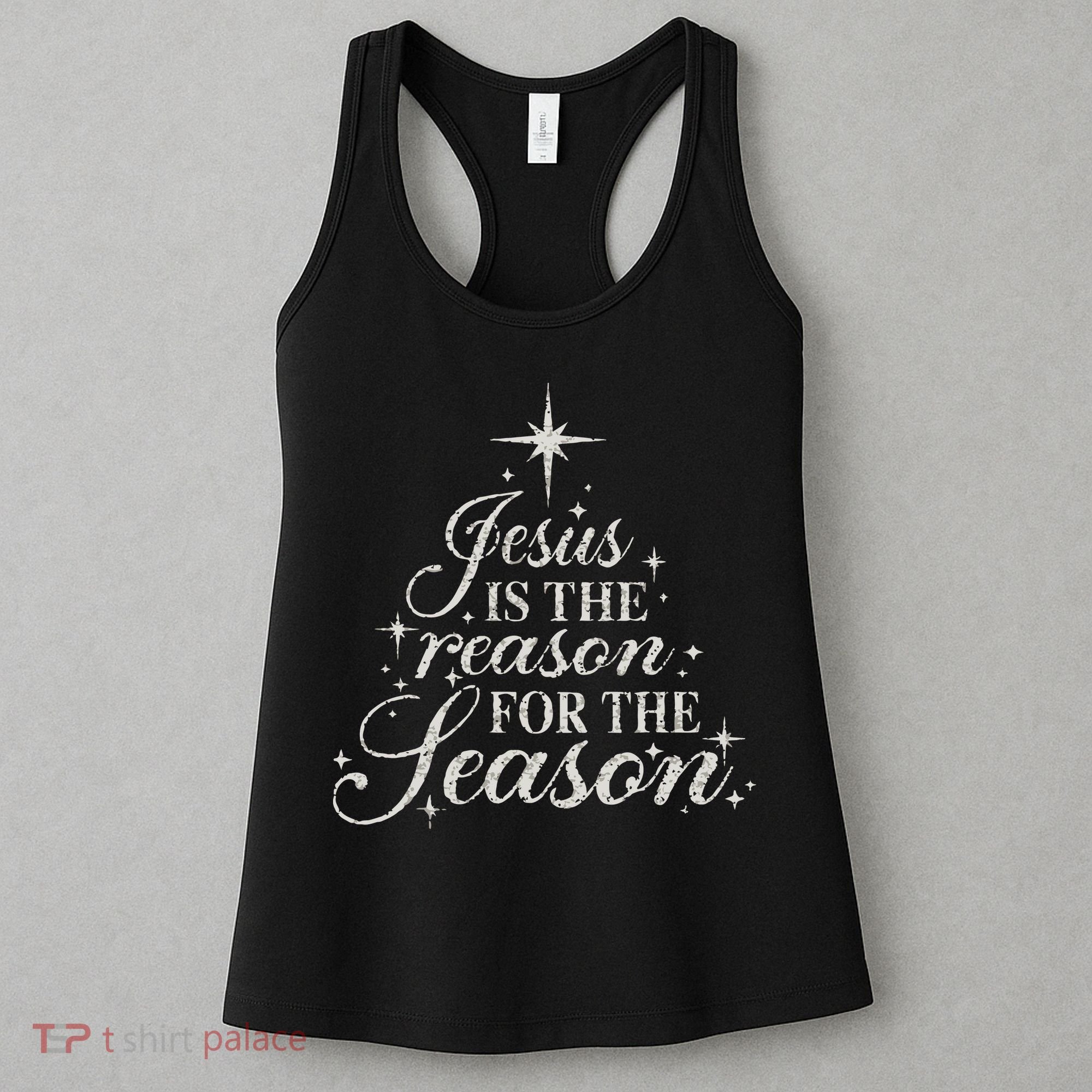 Jesus Is The Reason For The Season Christian Christmas Women's Tank Top