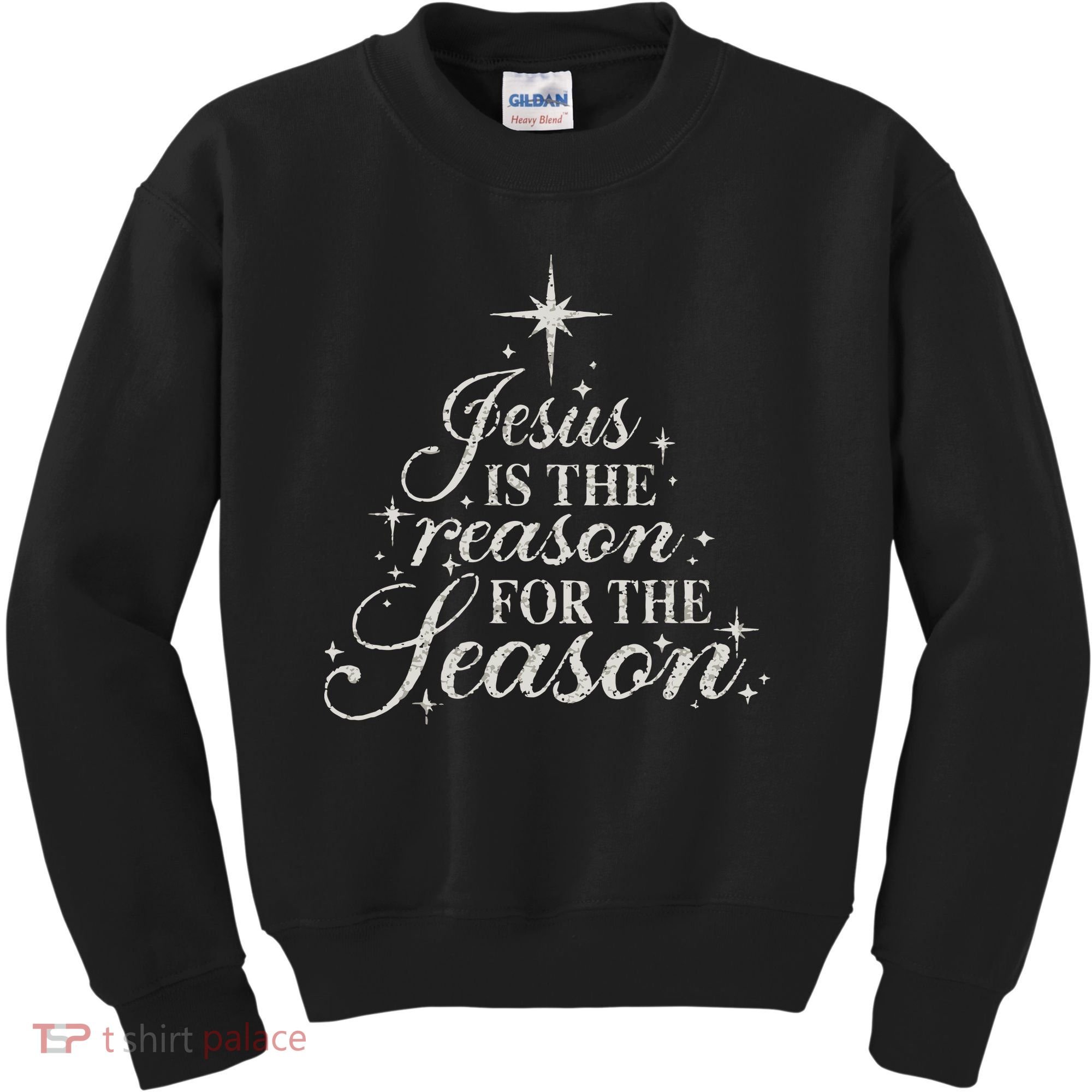 Jesus Is The Reason For The Season Christian Christmas Kids Sweatshirt