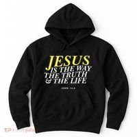 Jesus Is The Way The Truth Gift Hoodie thumb 0