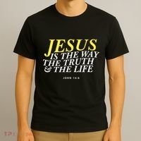 Jesus Is The Way The Truth Gift T-Shirt thumb 3