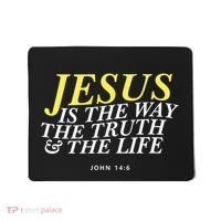 Jesus Is The Way The Truth Gift Mousepad thumb 0