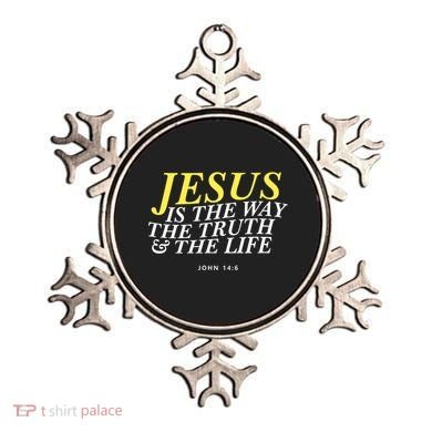 Jesus Is The Way The Truth Gift Ornament