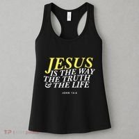 Jesus Is The Way The Truth Gift Women's Tank Top thumb 3