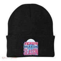 Jesus Is The Reason For The Season Christmas Beanie thumb 0