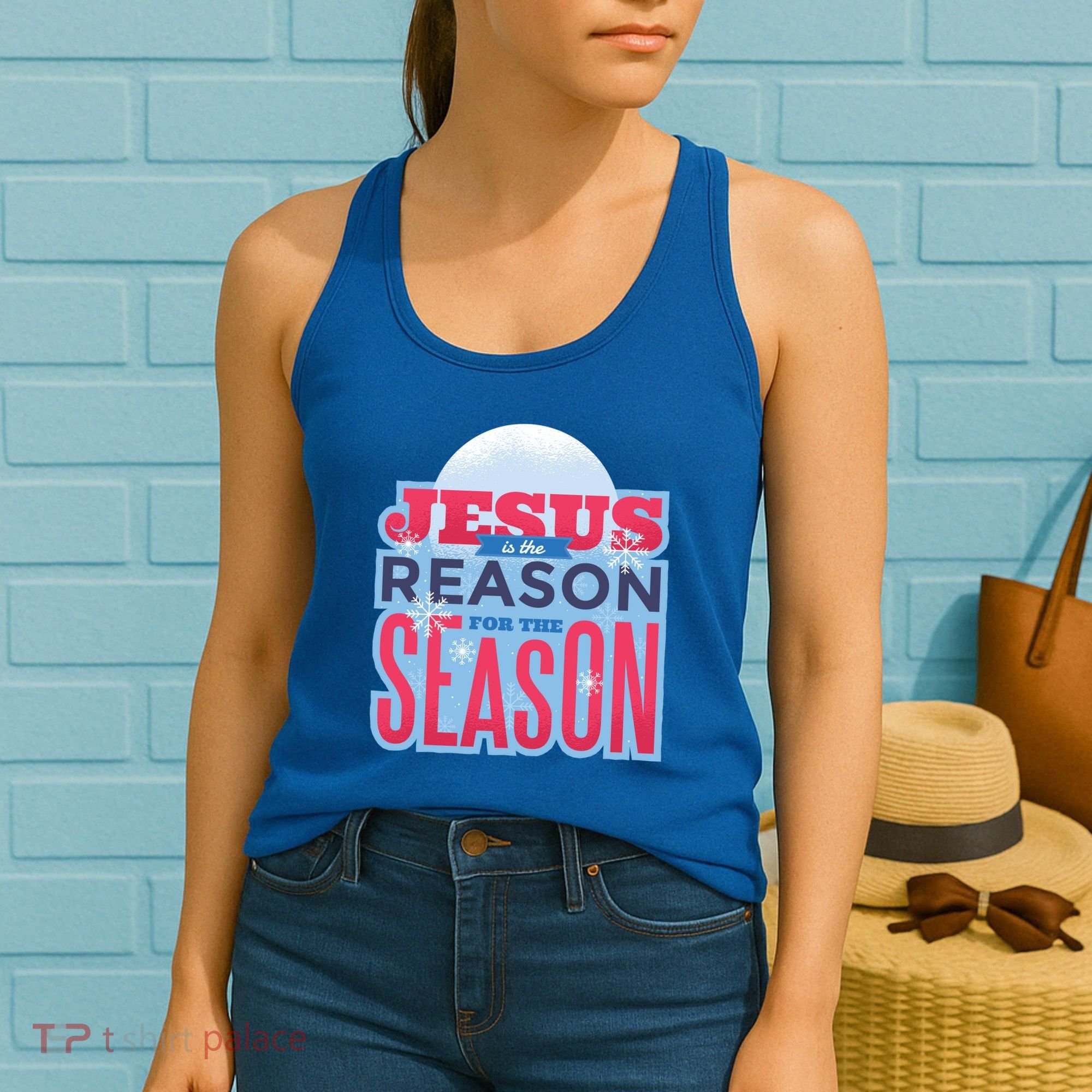 Jesus Is The Reason For The Season Christmas Women's Tank Top