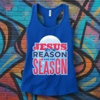 Jesus Is The Reason For The Season Christmas Women's Tank Top thumb 3