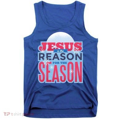 Jesus Is The Reason For The Season Christmas Tank Top