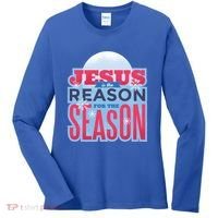 Jesus Is The Reason For The Season Christmas Women's Long Sleeve Shirt thumb 0