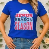 Jesus Is The Reason For The Season Christmas Women's T-Shirt thumb 2
