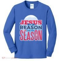 Jesus Is The Reason For The Season Christmas Kids Long Sleeve Shirt thumb 0