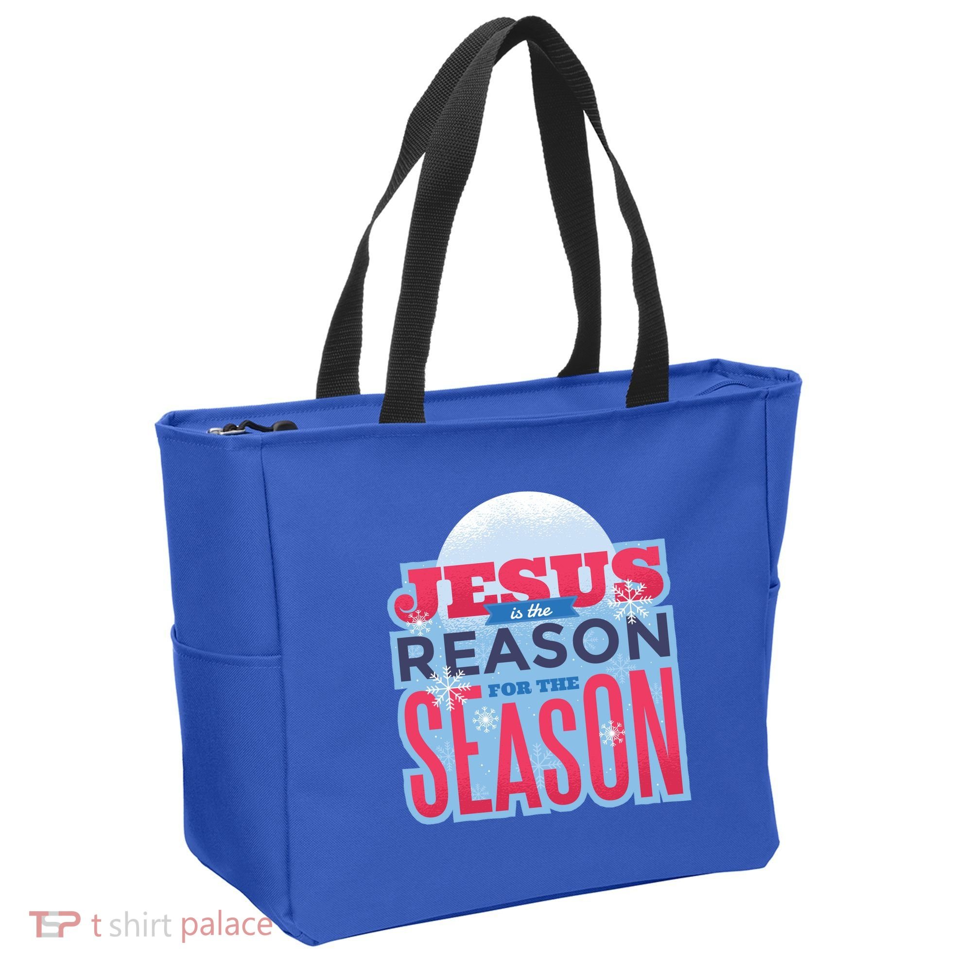 Jesus Is The Reason For The Season Christmas Tote Bag