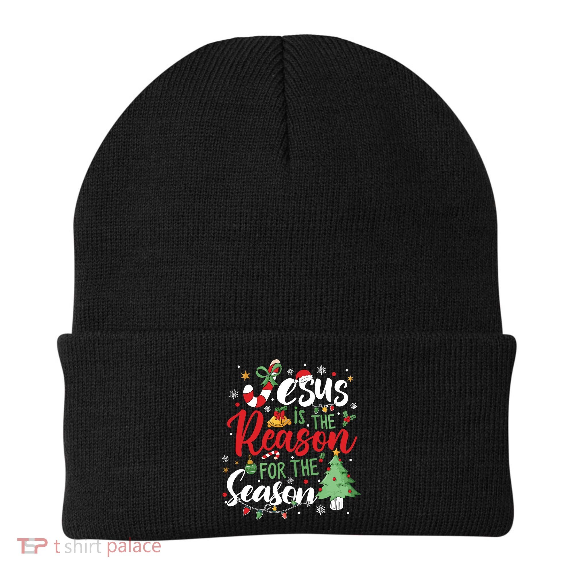 Jesus Is The Reason For The Season Christmas Beanie