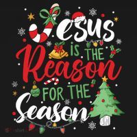Jesus Is The Reason For The Season Christmas Women's Hoodie thumb 2