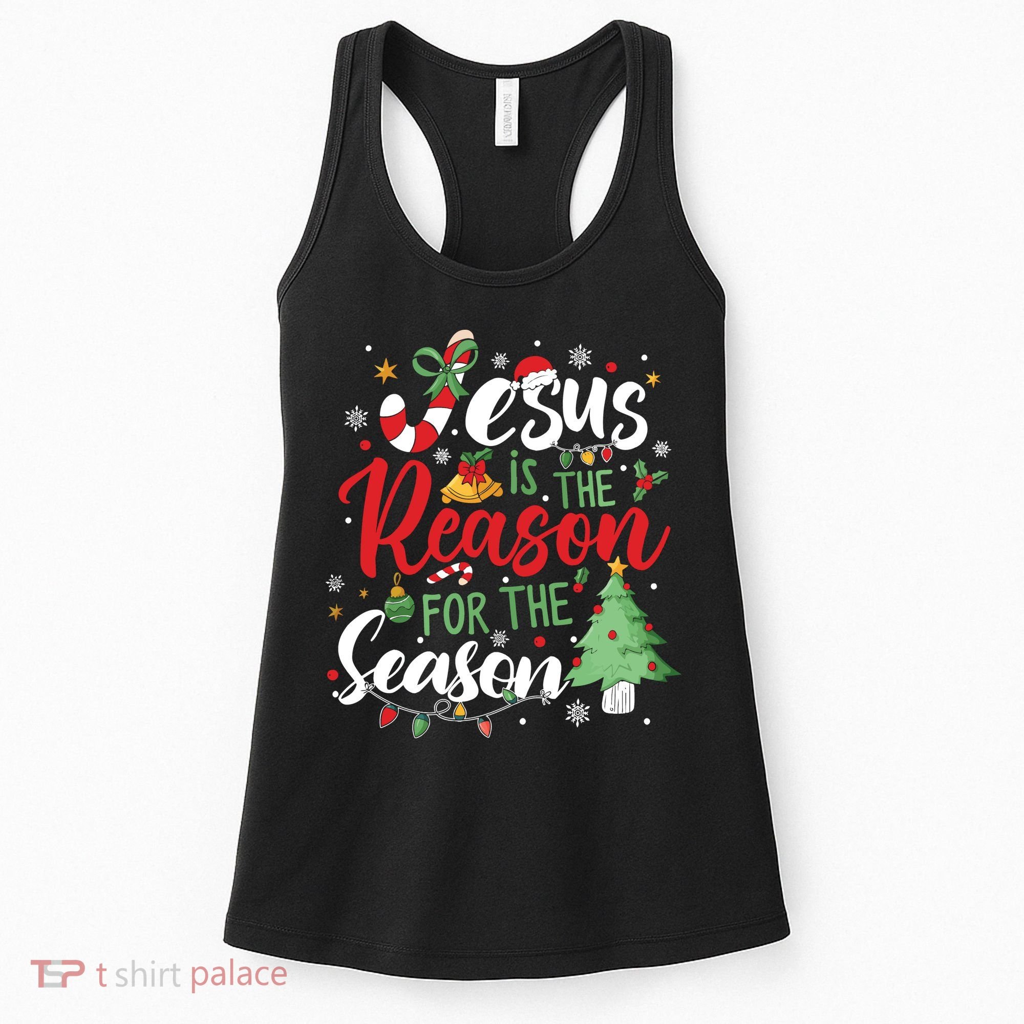 Jesus Is The Reason For The Season Christmas Women's Tank Top