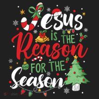 Jesus Is The Reason For The Season Christmas Hat thumb 2