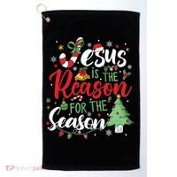 Jesus Is The Reason For The Season Christmas Golf Towel thumb 0